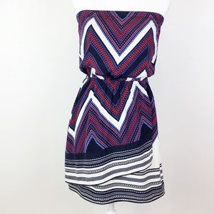 EXPRESS Summer Wrap Dress Strapless NWT | Size XS